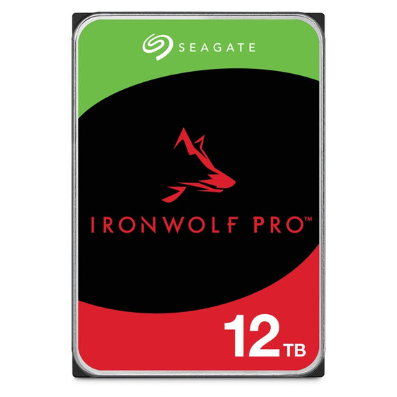 Seagate 12TB 3.5' IronWolf PRO SATA 6Gb/s  7200RPM 256MB Cache HDD. 5 Years Warranty