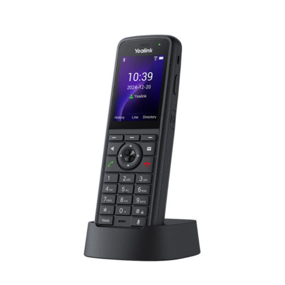 Yealink AX86R Rugged Wi-Fi IP Phone, 2.4' Color Display, IP67 Rated, HD Audio, Bluetooth 5.0, Wi-Fi 6, 13h Talk Time, 4 SIP Accounts, Type-C Charging