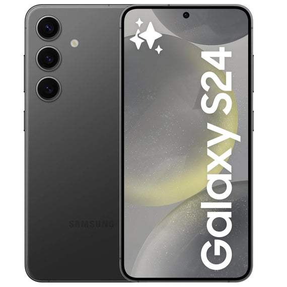 Samsung Galaxy S24 5G 256GB - Onyx Black *AU STOCK*, 6.2', Full HD+, 120Hz, 8GB/256GB, 50MP/12MP, Single+ eSIM, AI, 4000mAh, 2 Years Warranty