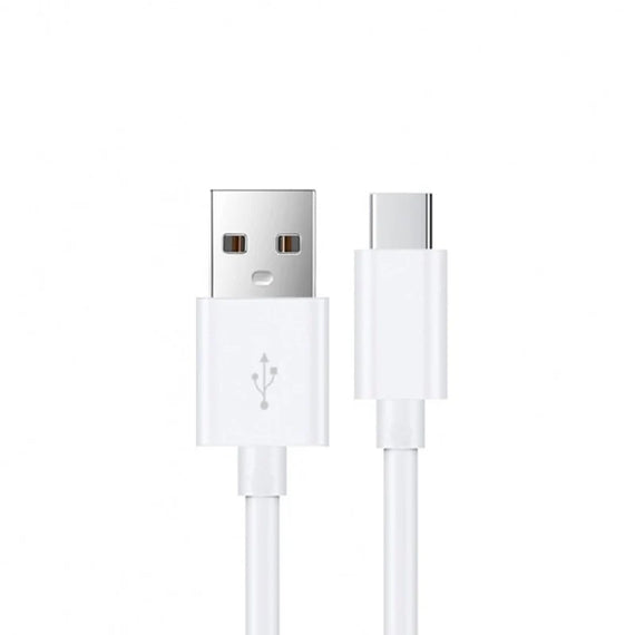 USP USB-C to USB-A Cable (2M) White - 3A, Durable, Fast Charge, High Quality, Samsung Galaxy, iPad, MacBook, Google, OPPO, Nokia, 2 Years Warranty
