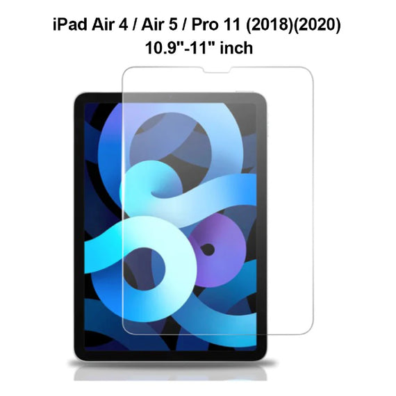 USP Apple iPad Air (10.9') (5th/4th Gen) / iPad Pro (11') (4th/3rd Gen) Tempered Glass Screen Protector : Full Coverage, 9H Hardness, 3 Years Warranty