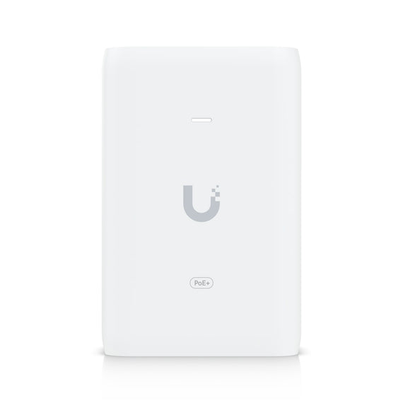 Ubiquiti PoE+ Adapter (30W), Power UniFi PoE+ Devices,Reduce Dependency On PoE Switch Power,Provide A Gigabit LAN Connection (Renamed From U-PoE-AT)