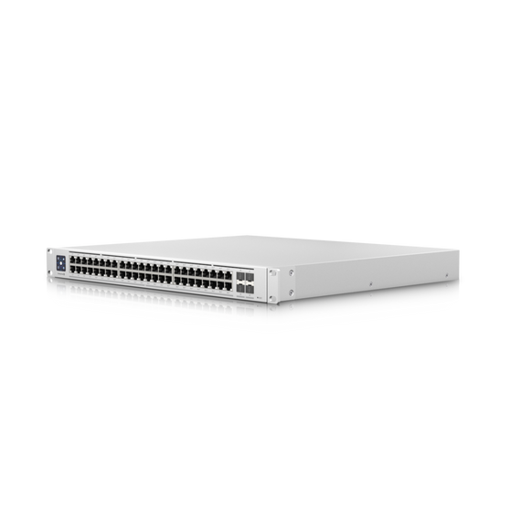 Ubiquiti Switch Enterprise 48-port PoE+ 48x2.5GbE Ports, For Wi-Fi 6 AP, 4x 10g SFP+ Ports For Uplinks, Managed Layer 3 Switch (720W),