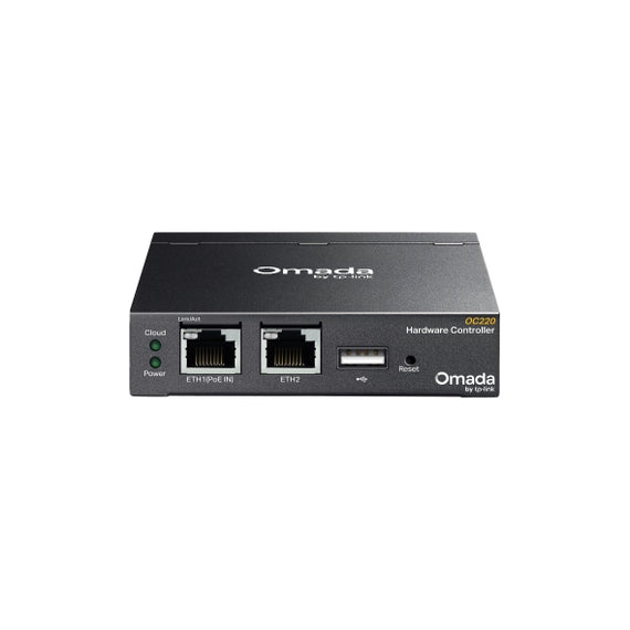 TP-Link OC220 Omada Hardware Controller, Centralised Management Up to 100 Omada APs, 10 Omada gateways, a maximum of 20 Omada switches, and