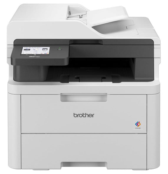 Brother MFC-L3755CDW Compact Colour Laser Multi-Function Centre  - Print/Scan/Copy/FAX with Print speeds of Up to 26 ppm, 2-Sided Printing, Wired