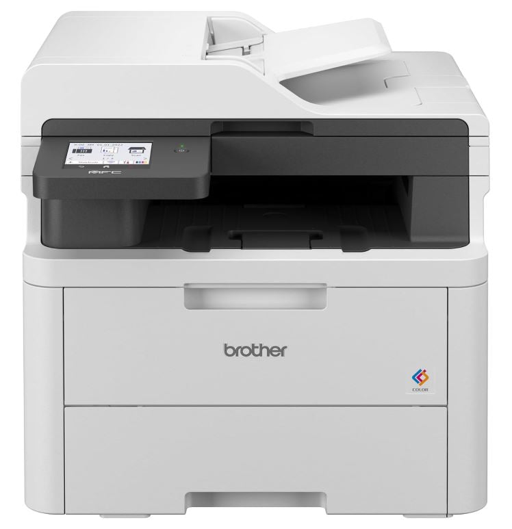 Brother MFC-L3755CDW Compact Colour Laser Multi-Function Centre  - Print/Scan/Copy/FAX with Print speeds of Up to 26 ppm, 2-Sided Printing, Wired