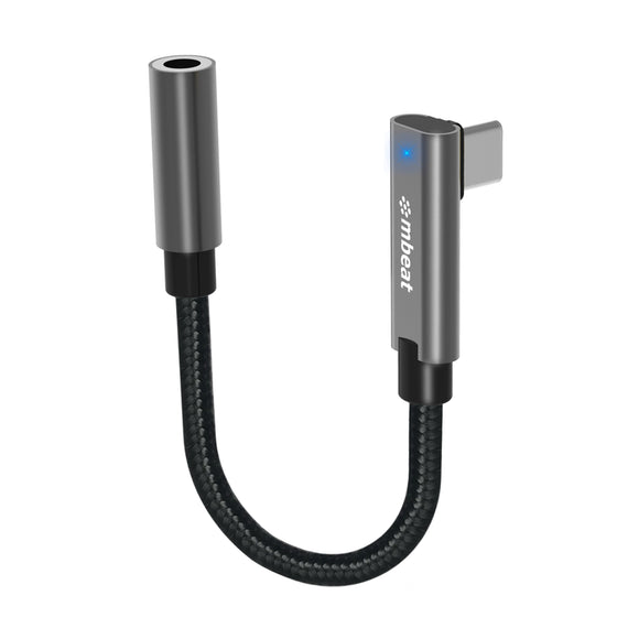 (LS)mbeat® Elite USB-C to 3.5mm Audio Adapter - Add Headphone Audio Jack to USB-C Computers, Laptops, Notebooks, Tablets, Smartphones -  Space Grey