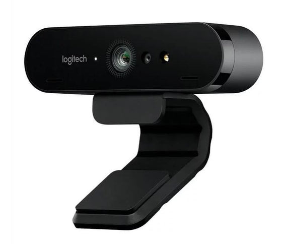 (LS)Logitech BRIO 4K Ultra HD Webcam HDR RightLight3 5xHD Zoom Auto Focus Infrared Sensor Video ALT.960-001723)